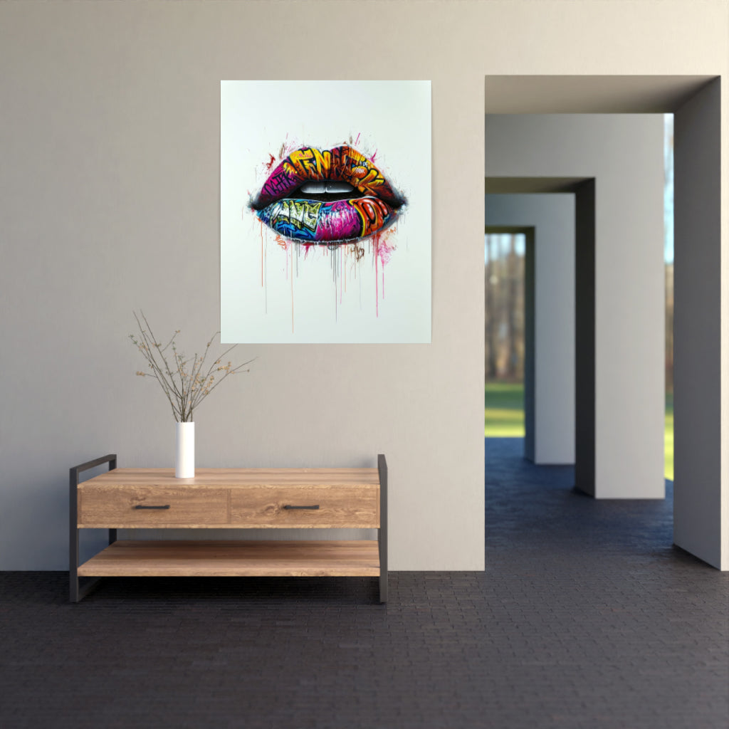 Graffiti Lips