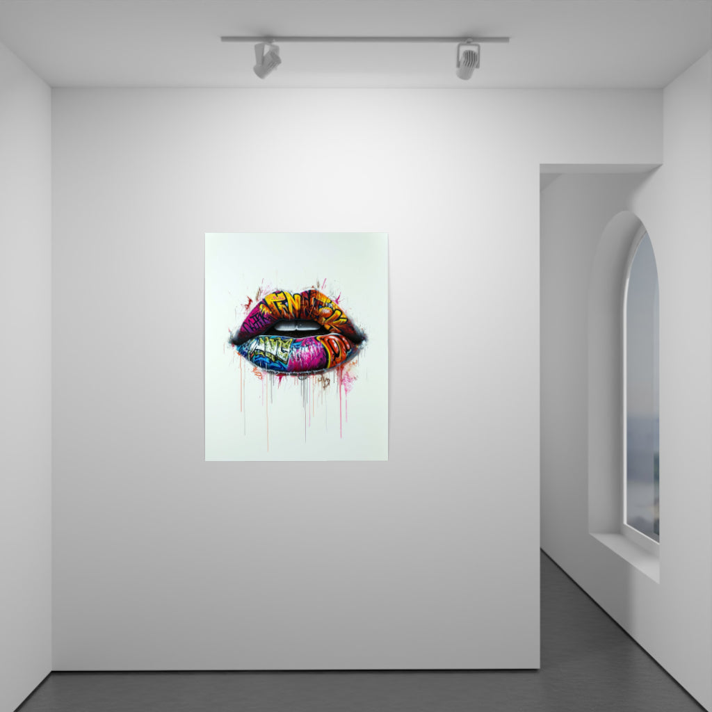 Graffiti Lips