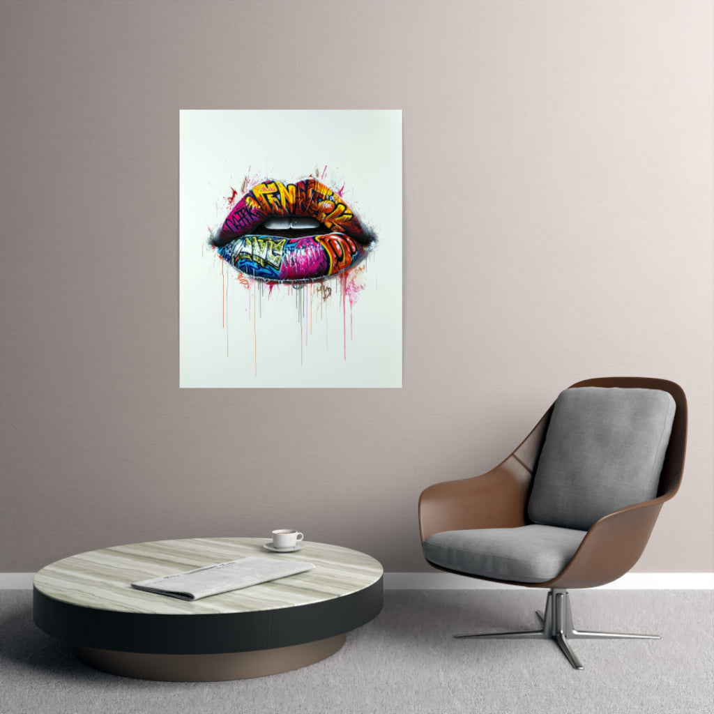 Graffiti Lips