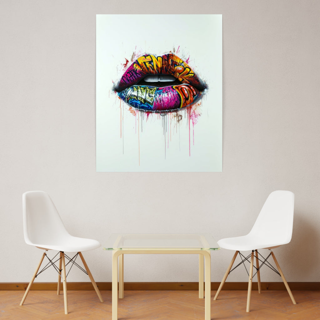 Graffiti Lips
