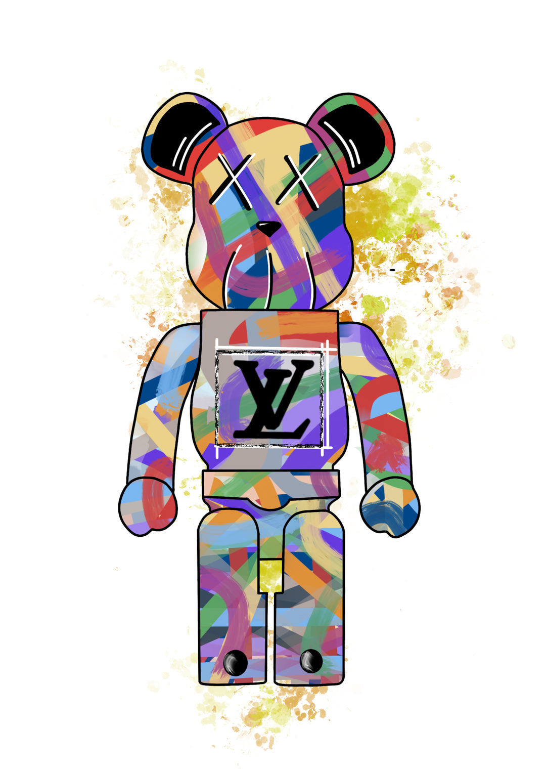 Dripped-Out Bearbrick